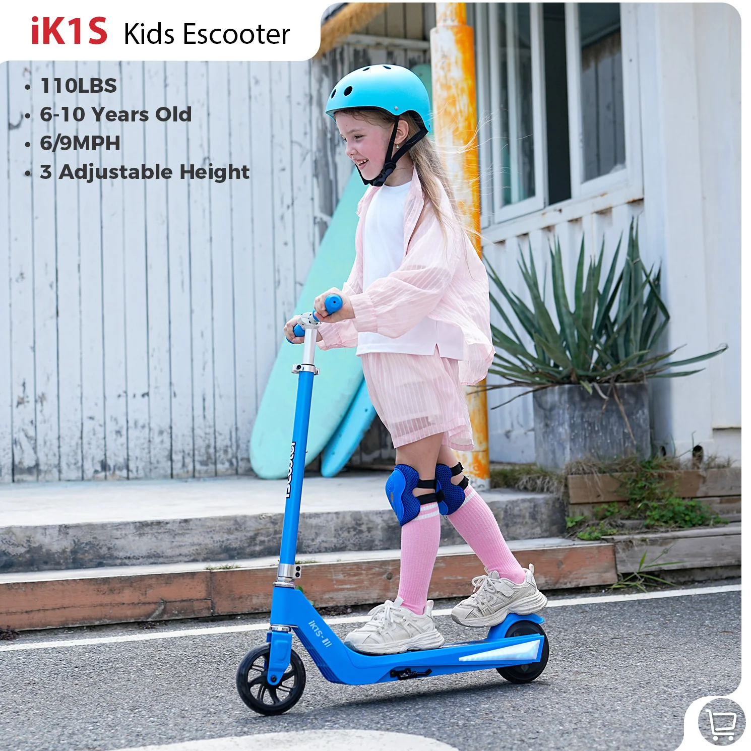 iK1S Adjustable Handlebar B2 iK1S adjustable handlebar electric scooter for children