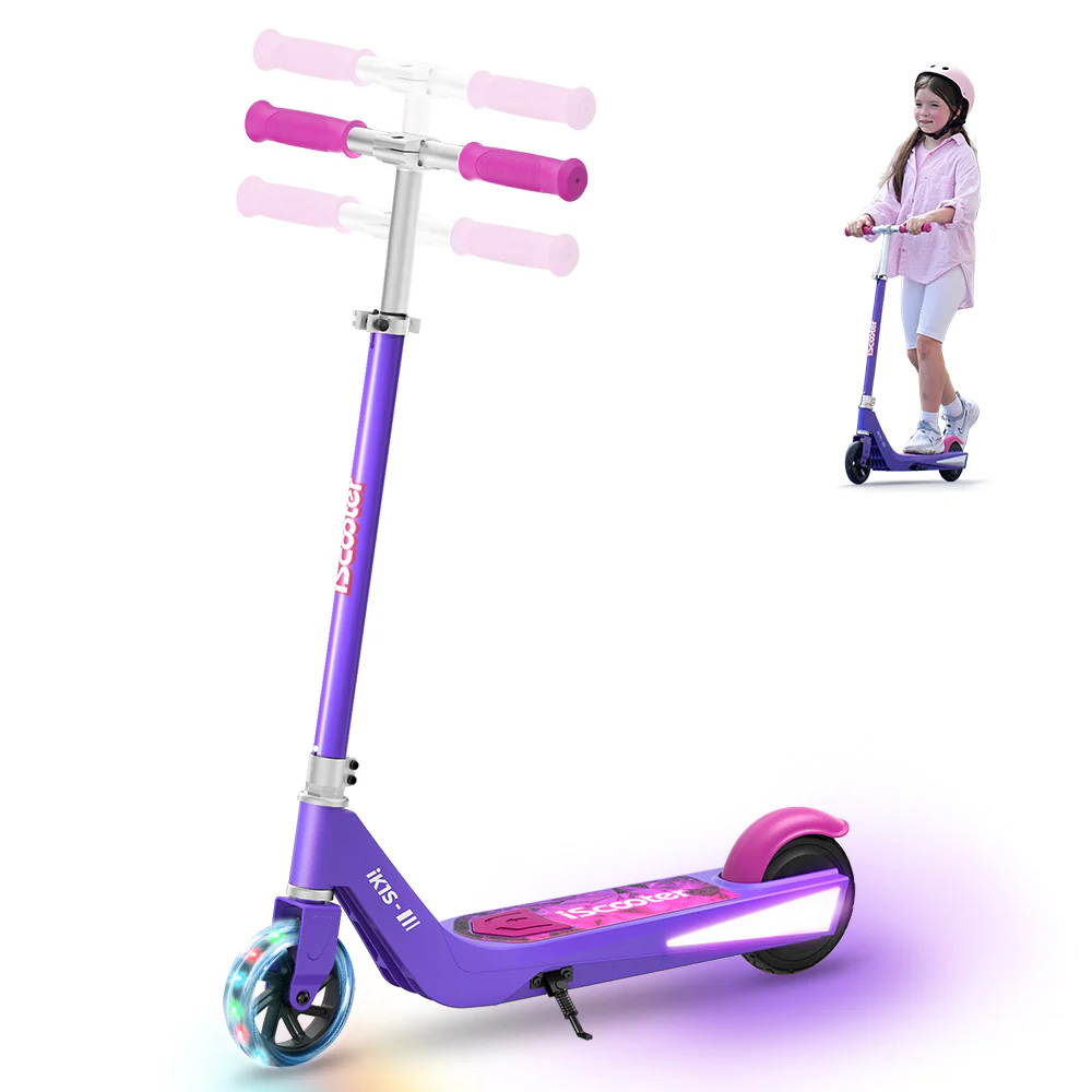 iK1S Outdoor Riding B2 iK1S kids electric scooter riding outdoors