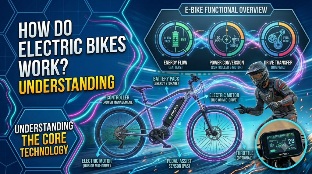 How Do Electric Bikes Work? The Technology Explained how do electric bikes work
