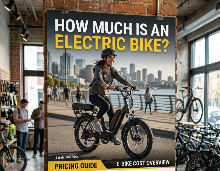 Electric bikes at different price points showcasing budget and premium models