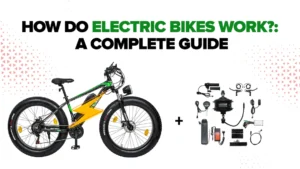 Electric bike battery motor and controller system diagram