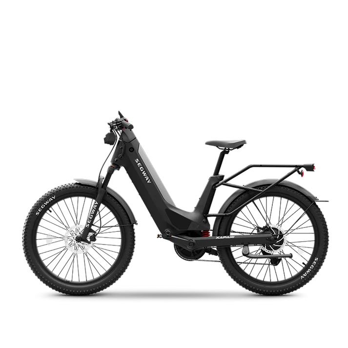 Segway Xafari Adventure E-Bike Segway Xafari electric bike on trail adventure ride