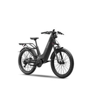Segway Xafari Electric Bike side profile with long-range battery