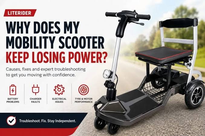 why is my electric scooter losing power
