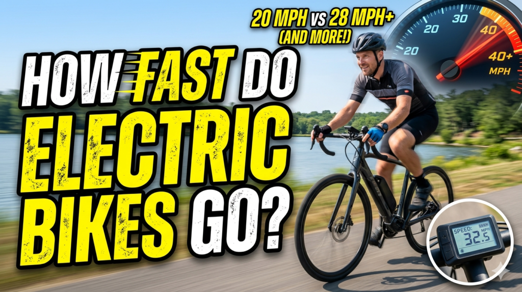 how fast do electric bikes go