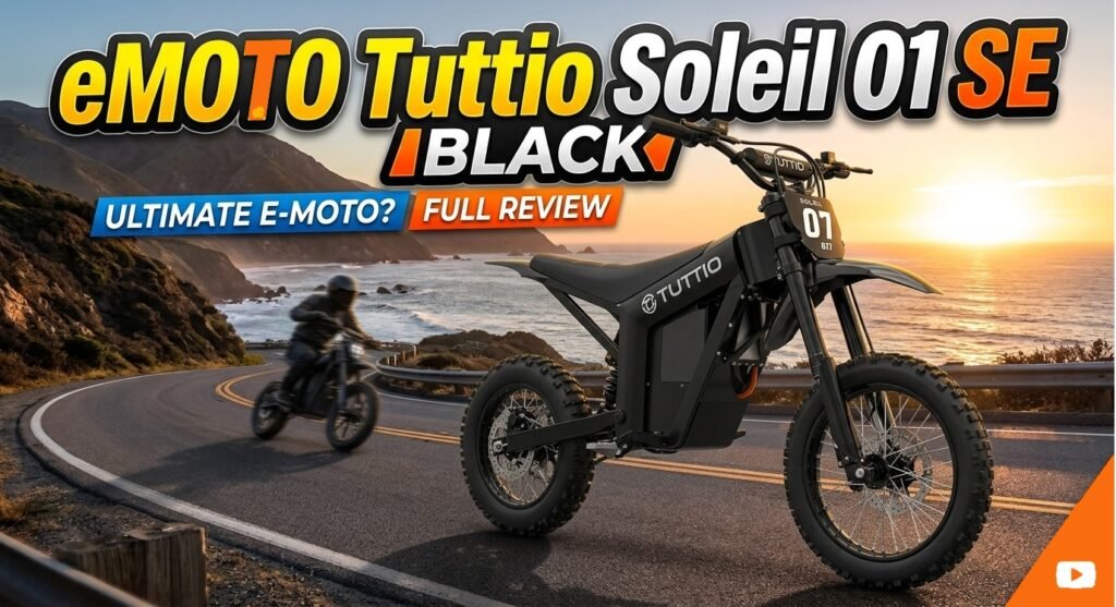 tuttio soleil 01 se black electric dirt bike side view